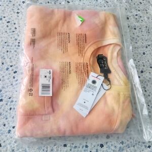 UGG NADIA T-SHIRT DRESS M TIE DYE ORANGE NEW